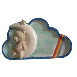 Hot Süßer Traum - Ein Teddy auf dem Mond Gedenksteine