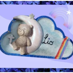 Hot Süßer Traum - Ein Teddy auf dem Mond Gedenksteine