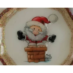 Weihnachtsdeko|CM Resin Design Servierteller Serviertablett Dekoteller Dekoration Weihnachten aus Resin Epoxidharz