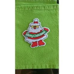 Sale süßes handgefertigtes Weihnachtsbeutelchen im Vintage Look, mit Tunnelzug Säckchen & Beutel