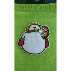 Sale süßes handgefertigtes Weihnachtsbeutelchen im Vintage Look, mit Tunnelzug Säckchen & Beutel