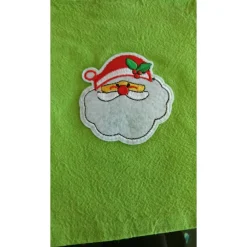 Sale süßes handgefertigtes Weihnachtsbeutelchen im Vintage Look, mit Tunnelzug Säckchen & Beutel
