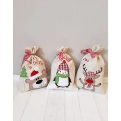 Säckchen & Beutel|Shepherds Love Süßes Nikolaussäckchen mit Namen, personalisiert, Nikolausbeutel