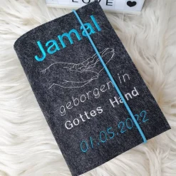 Set Gotteslobhülle Gottes Hand mit Rosenkranztasche Gotteslobhülle