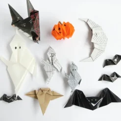 Deko Halloween|upcyclingwelt Set Origami Halloween Deko Upcycling 3er bis 11er-Sets