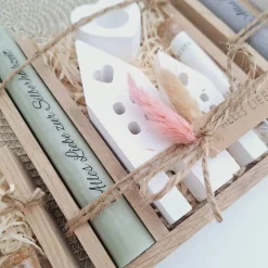 Outlet Silberhochzeit Geldgeschenk Silberhochzeitsgeschenk Häuser / Lichthäuser Kerzenhalter Herz Geschenkset Gutschein Kerzens Geldgeschenke