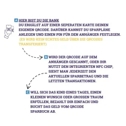 Hot Sparbuch als Anhänger | NFC & QrCode | Personalisiertes Geldgeschenk | Verschiedene Motive Geldgeschenke