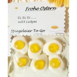 Discount Spiegeleier To-Go, Ostern, Frühling, Osterhase, Mitbringsel, Mitgebsel, Geschenk, Ostergeschenk, Kleinigkeit, Gastgesche Osterkörbchen