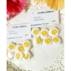 Discount Spiegeleier To-Go, Ostern, Frühling, Osterhase, Mitbringsel, Mitgebsel, Geschenk, Ostergeschenk, Kleinigkeit, Gastgesche Osterkörbchen