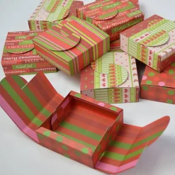 Sale SQUARE BOX - ROT WEIHNACHTEN Adventskalender