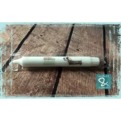 Kerzen & Beleuchtung|versteckt&zugenäht Stabkerze "Gemütliche Weihnachtszeit" mit Dackel