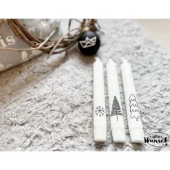 Clearance Stabkerzen | Kerzen | individuell | Geschenke | Mitbringsel | Weihnachten | Tannenbaum | Skandi