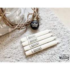 Outlet Stabkerzen | Kerzen | individuell | Geschenke | Mitbringsel | Weihnachten | Advent | Skandi