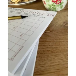 Hot Stadt Land Weihnachten Spielblock in DIN A5 Weihnachtsgeschenke