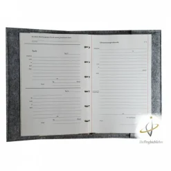 Accessoires|UnVergleichliches Stammbuch Stammbuchhülle Einband Umschlag für Stammbuch Namensbestickung Kuss Familienbuch