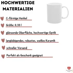Best Statement-Tasse „Yesterday – NOW! – Tomorrow“ | Motivationsbecher für Alltag & Büro Geschenke