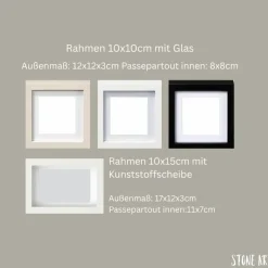 Clearance Steinbild Sternenkind Mädchen – Handgefertigtes Trauergeschenk personalisierbar Mutmacher