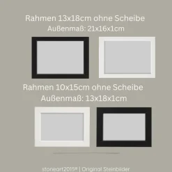 Online Steinbild Trauer Baby personalisiert – Auch wenn deine kleinen Füsschen – Sternenkind Mutmacher