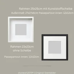Sale Steinbild Trauer personalisiert – Manchmal bist du in unseren Träumen blau – Erinnerungsbild Mutmacher