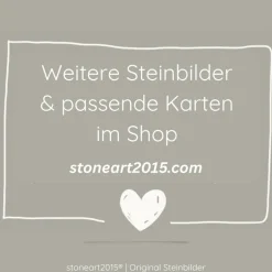 Sale Steinbild Trauer personalisiert – Manchmal bist du in unseren Träumen blau – Erinnerungsbild Mutmacher