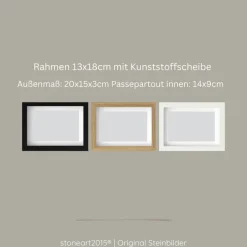 Clearance Steinbild Trauer personalisiert – Wenn Liebe einen Weg zum Himmel fände – Erinnerungsbild Mutmacher