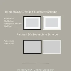 Clearance Steinbild Trauer personalisiert – Wenn Liebe einen Weg zum Himmel fände – Erinnerungsbild Mutmacher
