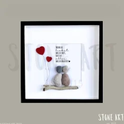 Best Steinbild „Wenn du liebst, was du hast, hast du alles was du brauchst“ – Persönliches Hochzeitsgeschenk individuell gestalten Hochzeitsgeschenke