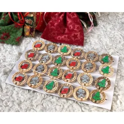 Online Stell Deinen Adventskalender selbst zusammen XXL-Säckchen rot Adventskalender