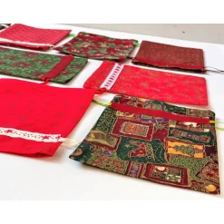 Online Stell Deinen Adventskalender selbst zusammen XXL-Säckchen rot Adventskalender