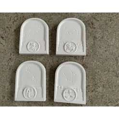 Online Sternzeichen Wunschanfertigung Unikat - 1 Relief  aus Stuckgips mit Anhänger Bemalt - Geburtstagsgeschenk Geburt Geschenke