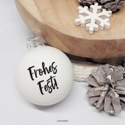 Sticker & Aufkleber|jamsstyle Sticker für Weihnachtskugeln 