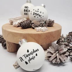 Sticker & Aufkleber|jamsstyle Sticker für Weihnachtskugeln 