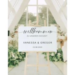 Discount Sticker für Willkommensschild Empfangstafel personalisiert,Wedding Verlobung Willkommensschild Hochzeit, Hochzeitsdeko,H Accessoires