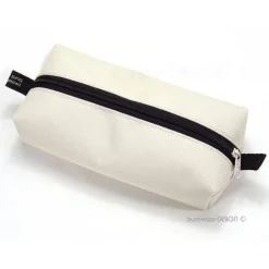 Discount Stiftemäppchen crème OFFWHITE Federmäppchen Universaltasche Schlamper, boxybag Kosmetik, by BuntMixxDESIGN Federmäppchen