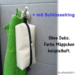 Discount Stiftemäppchen GRÜN knallgrün Federmäppchen Universaltasche Schlamper, boxybag Kosmetik, by BuntMixxDESIGN Federmäppchen