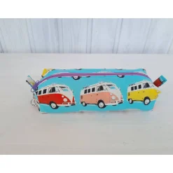 Discount Stiftemäppchen "Hippie-Bus" Kinder Federmäppchen