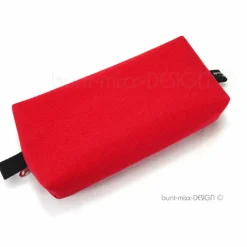 Hot Stiftemäppchen ROT Federmäppchen Universaltasche Schlamper, boxybag Kosmetik, by BuntMixxDESIGN Federmäppchen
