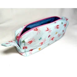 Clearance Stifterolle, Schlampermäppchen, Geschenk, Schulbedarf, Schulstart, Schulanfang, Innenstoff Jeansstrech Kinder Federmäppchen