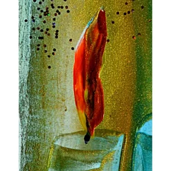 Weihnachtsdeko|Malerei & Digital-Art - Ulrike Kröll „Stimmungsvolle Weihnacht“ - Original Encausticmalerei, Unikat ohne Rahmen