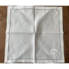 Sale Stoffserviette 40 x 40 cm, bestickt, mit Lochsaum Servietten