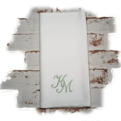 Servietten|Stickstube Eckental Stoffservietten Monogramm
