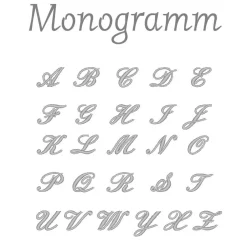 Servietten|Stickstube Eckental Stoffservietten Monogramm