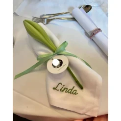 Servietten|Stickstube Eckental Stoffservietten personalisiert Hochzeit Geburtstag