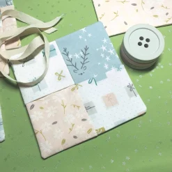 Online Stoffuntersetzer und Geschenkverpackung mit Geheimfach – zero waste Geschenkverpackungen