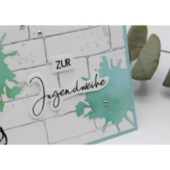 Glückwunschkarten|Kartenmeer Stylische Jugendweihekarte mit coolem Motiv, Glückwunschkarte zur Jugendweihe