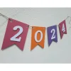 Best Super schöne Girlande zum Abitur, ABI 2026 in Grün und Beige mit silberner Schrift #Abi #Abitur #Abschluss Kinder Einschulung