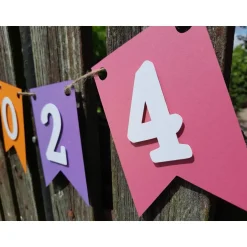 Best Super schöne Girlande zum Abitur, ABI 2026 in Grün und Beige mit silberner Schrift #Abi #Abitur #Abschluss Kinder Einschulung