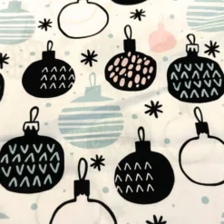 Weihnachtsstoffe|Mamasign Swafing - Baumwolle Christbaumkugeln hell - Weihnachten - 50cm