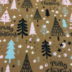 Hot Swafing - Baumwolle Noel "Merry Christmas"- Weihnachten - 50cm Weihnachtsstoffe