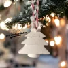 Tannenbaum klein, Keramik Weihnachten, Christbaumschmuck, Wohndeko Baumschmuck